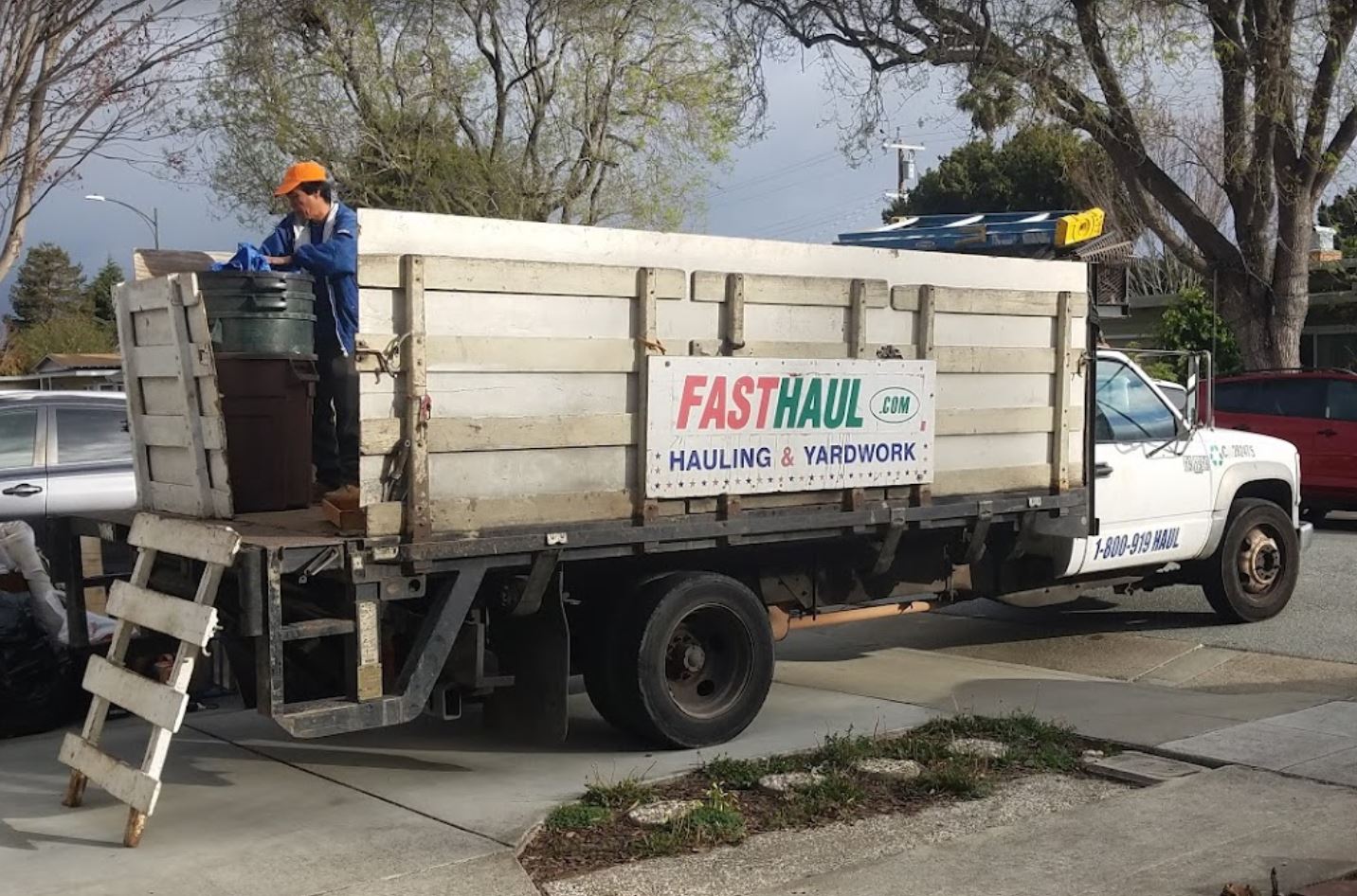 fast haul at work in walnut creek removing unwanted junk