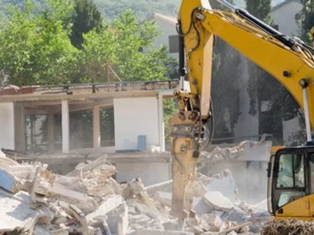 concrete smashing